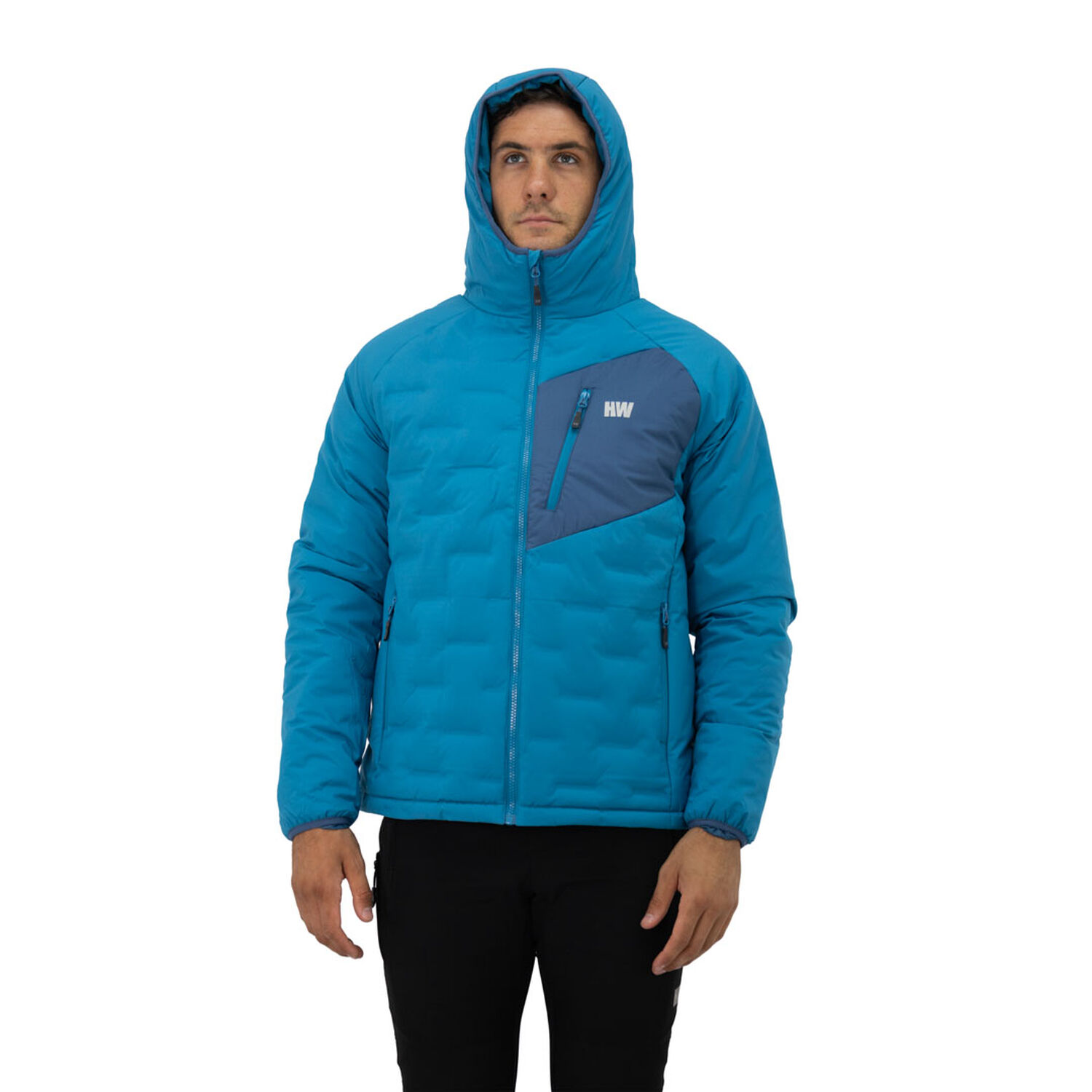 Parka Insulada Hw Explorer Hombre Petroleo image number 2.0